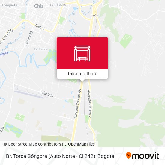 Br. Torca Góngora (Auto Norte - Cl 242) map