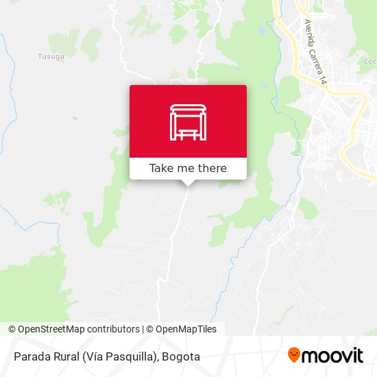 Parada Rural (Vía Pasquilla) map