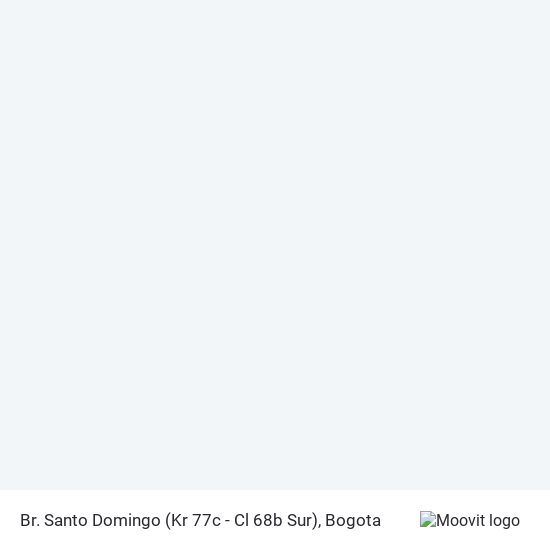 Br. Santo Domingo (Kr 77c - Cl 68b Sur) map
