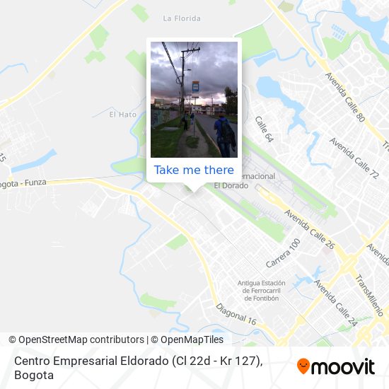 Centro Empresarial Eldorado (Cl 22d - Kr 127) map