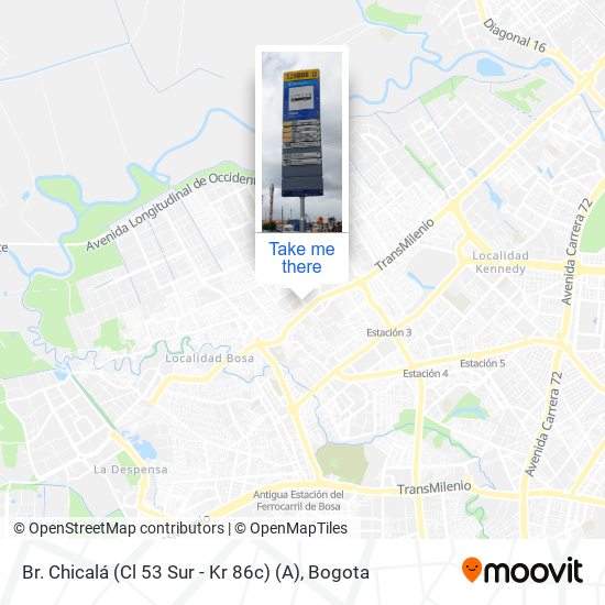 Br. Chicalá (Cl 53 Sur - Kr 86c) (A) map