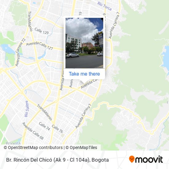 Br. Rincón Del Chicó (Ak 9 - Cl 104a) map