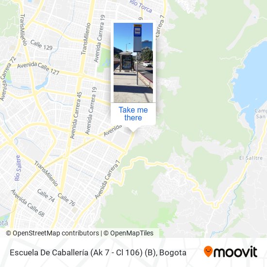 Escuela De Caballería (Ak 7 - Cl 106) (B) map