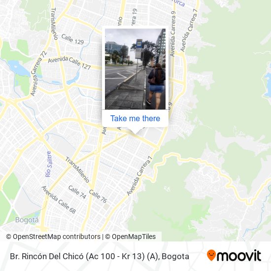Br. Rincón Del Chicó (Ac 100 - Kr 13) (A) map