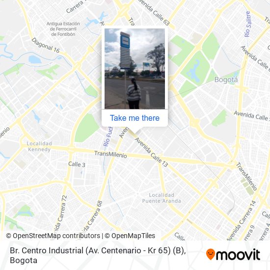 Br. Centro Industrial (Av. Centenario - Kr 65) (B) map