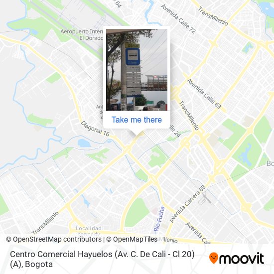 Centro Comercial Hayuelos (Av. C. De Cali - Cl 20) (A) map