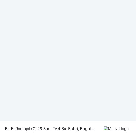 Br. El Ramajal (Cl 29 Sur - Tv 4 Bis Este) map