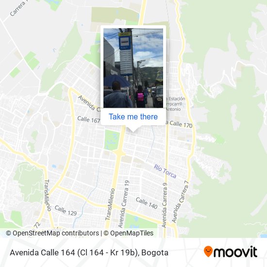 Avenida Calle 164 (Cl 164 - Kr 19b) map