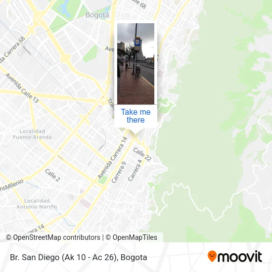 Br. San Diego (Ak 10 - Ac 26) map