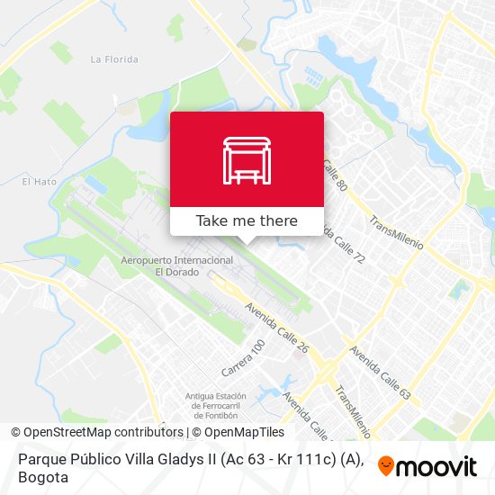 Parque Público Villa Gladys II (Ac 63 - Kr 111c) (A) map