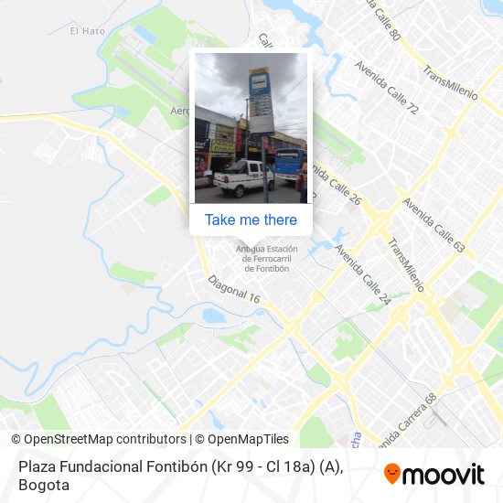Plaza Fundacional Fontibón (Kr 99 - Cl 18a) (A) map