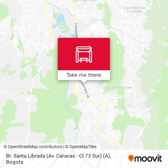 Br. Santa Librada (Av. Caracas - Cl 73 Sur) (A) map