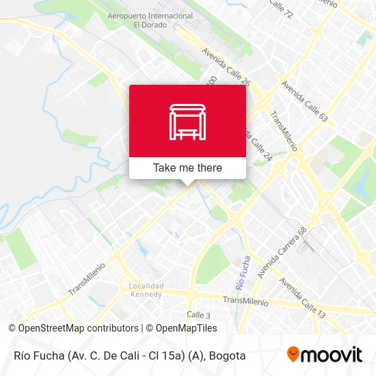 Río Fucha (Av. C. De Cali - Cl 15a) (A) map