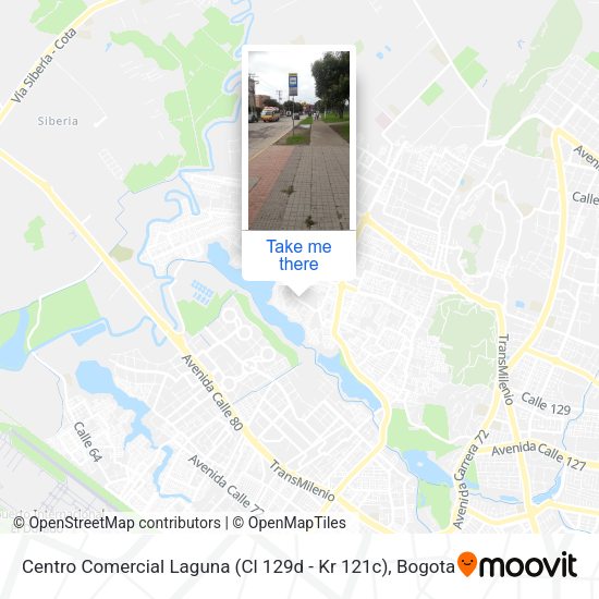 Centro Comercial Laguna (Cl 129d - Kr 121c) map