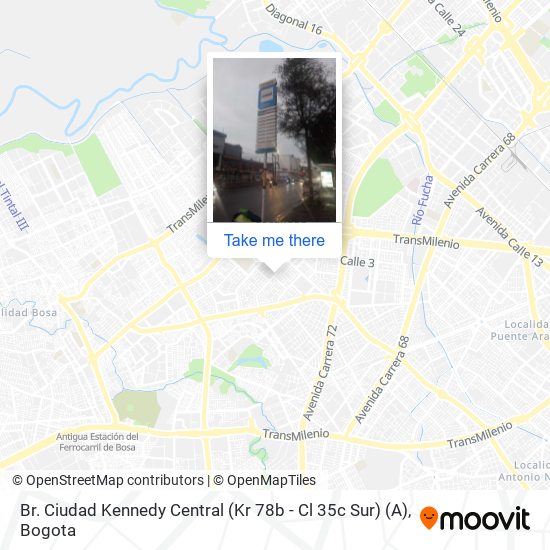 Br. Ciudad Kennedy Central (Kr 78b - Cl 35c Sur) (A) map