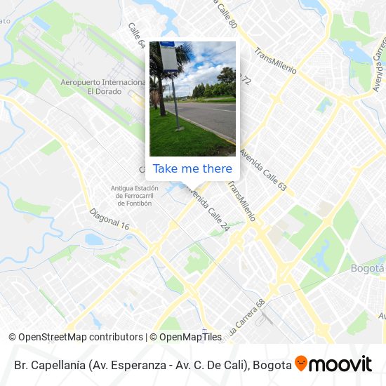 Br. Capellanía (Av. Esperanza - Av. C. De Cali) map