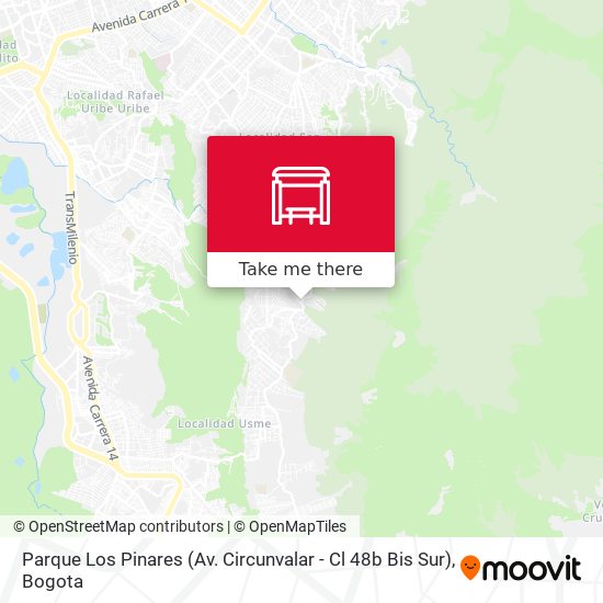 Mapa de Parque Los Pinares (Av. Circunvalar - Cl 48b Bis Sur)