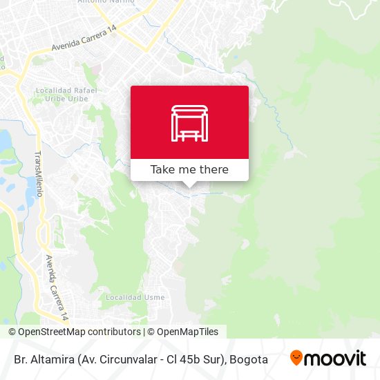 Br. Altamira (Av. Circunvalar - Cl 45b Sur) map