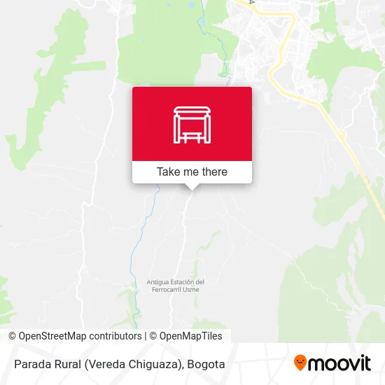 Parada Rural (Vereda Chiguaza) map