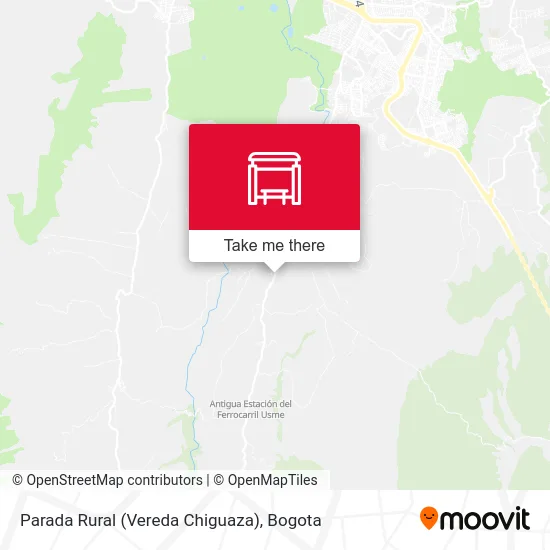 Parada Rural (Vereda Chiguaza) map