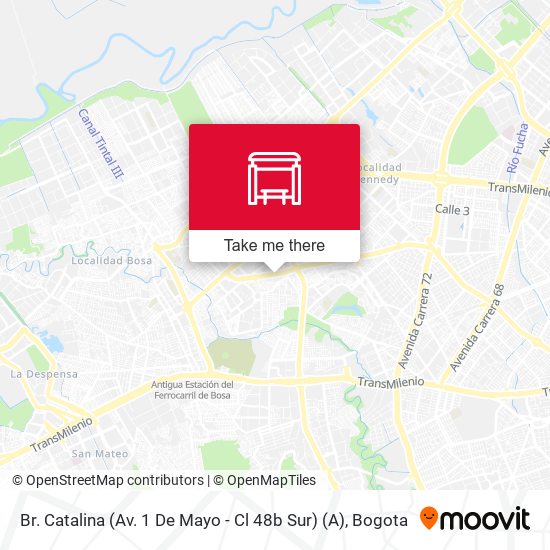 Br. Catalina (Av. 1 De Mayo - Cl 48b Sur) (A) map