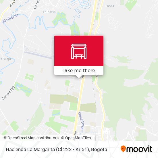 Hacienda La Margarita (Cl 222 - Kr 51) map