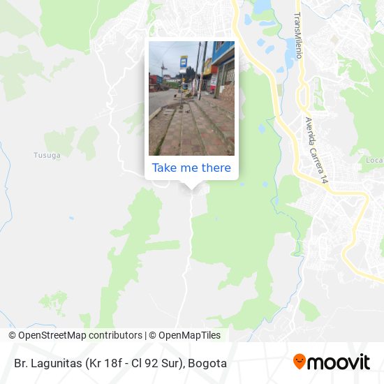 Br. Lagunitas (Kr 18f - Cl 92 Sur) map