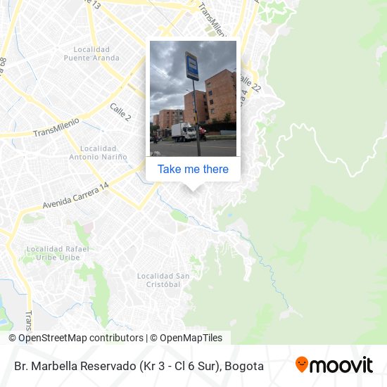 Br. Marbella Reservado (Kr 3 - Cl 6 Sur) map