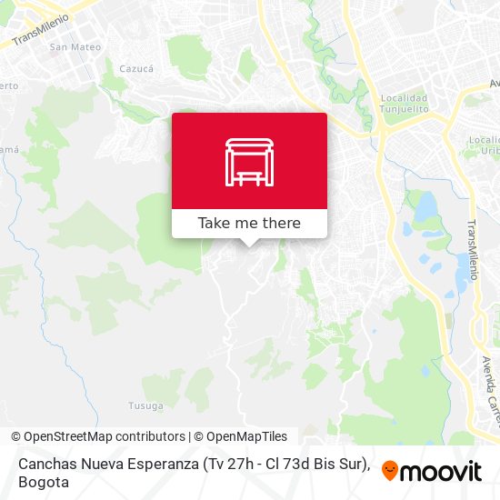 Canchas Nueva Esperanza (Tv 27h - Cl 73d Bis Sur) map