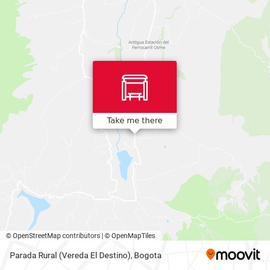 Parada Rural (Vereda El Destino) map