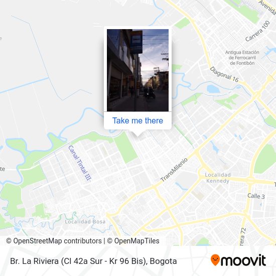 Br. La Riviera (Cl 42a Sur - Kr 96 Bis) map