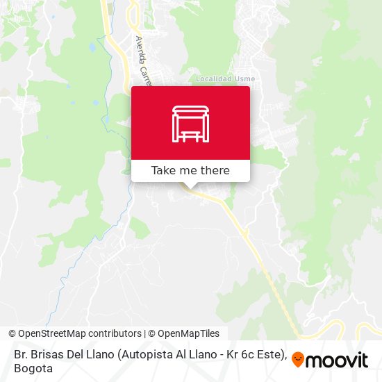 Mapa de Br. Brisas Del Llano (Autopista Al Llano - Kr 6c Este)