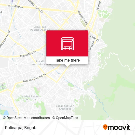 Policarpa map