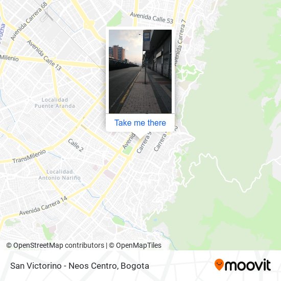 San Victorino - Neos Centro map