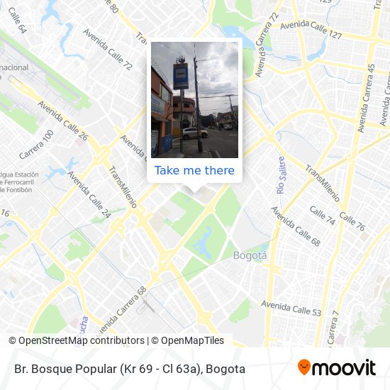 Br. Bosque Popular (Kr 69 - Cl 63a) map
