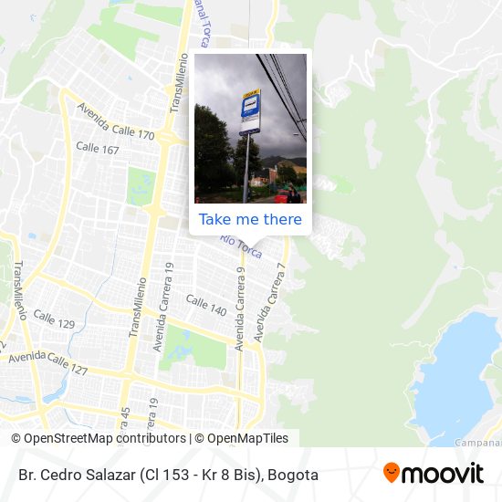 Br. Cedro Salazar (Cl 153 - Kr 8 Bis) map