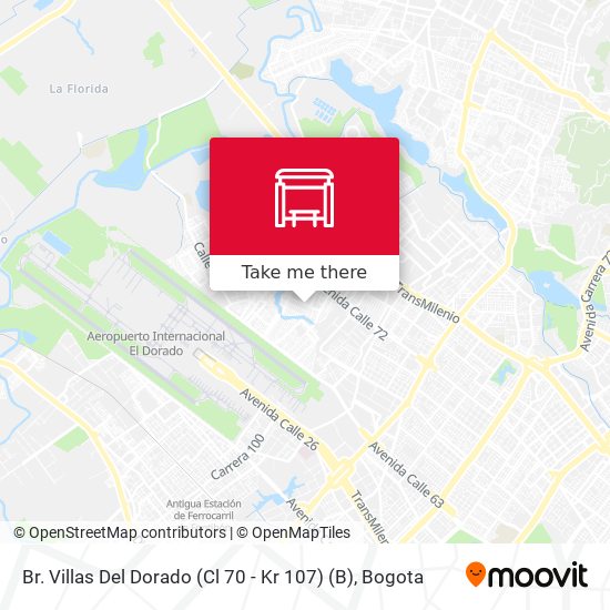 Br. Villas Del Dorado (Cl 70 - Kr 107) (B) map