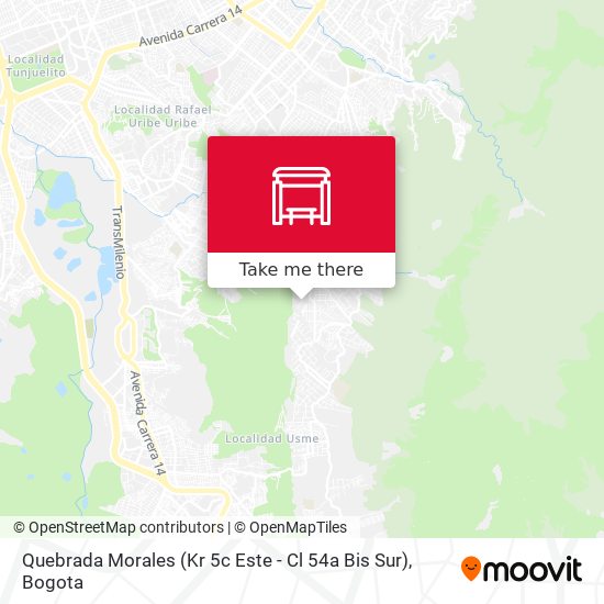 Quebrada Morales (Kr 5c Este - Cl 54a Bis Sur) map