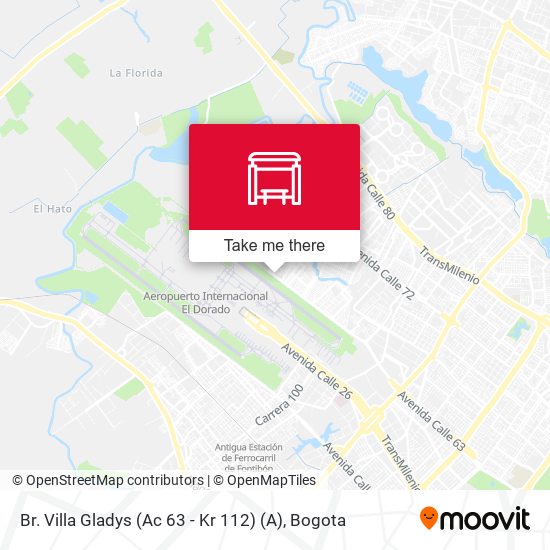 Br. Villa Gladys (Ac 63 - Kr 112) (A) map