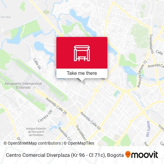 Centro Comercial Diverplaza (Kr 96 - Cl 71c) map