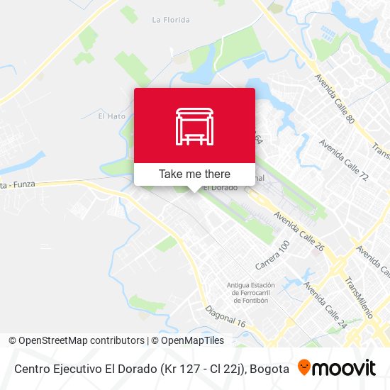 Mapa de Centro Ejecutivo El Dorado (Kr 127 - Cl 22j)