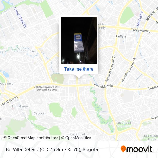 Br. Villa Del Río (Cl 57b Sur - Kr 70) map