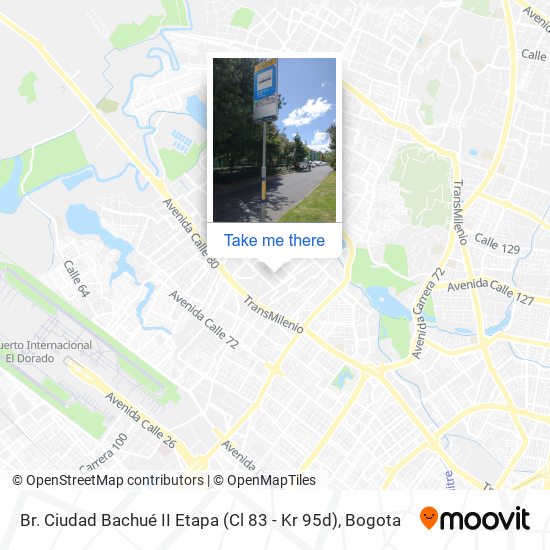 Br. Ciudad Bachué II Etapa (Cl 83 - Kr 95d) map