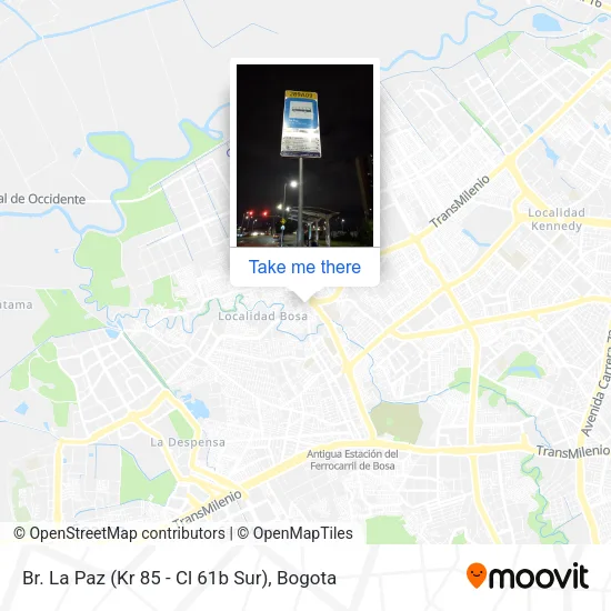 Mapa de Br. La Paz (Kr 85 - Cl 61b Sur)