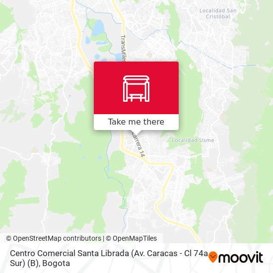 Centro Comercial Santa Librada (Av. Caracas - Cl 74a Sur) (B) map