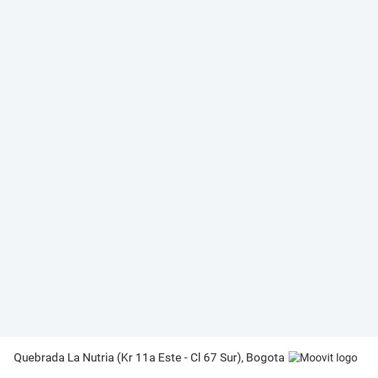 Quebrada La Nutria (Kr 11a Este - Cl 67 Sur) map
