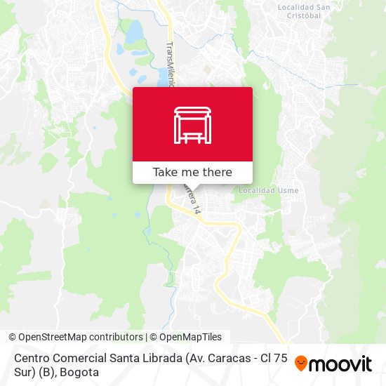 Centro Comercial Santa Librada (Av. Caracas - Cl 75 Sur) (B) map