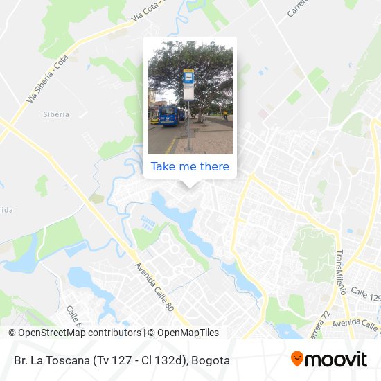 Br. La Toscana (Tv 127 - Cl 132d) map