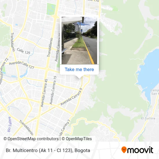 Br. Multicentro (Ak 11 - Cl 123) map