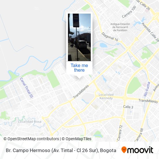 Br. Campo Hermoso (Av. Tintal - Cl 26 Sur) map